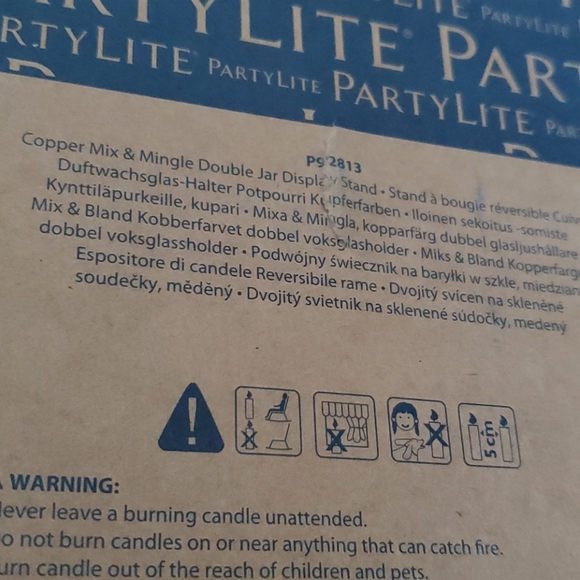 🕯 Copper Mix & Mingle Double Jar Display Stand for Candle Jars - Picture 2 of 2